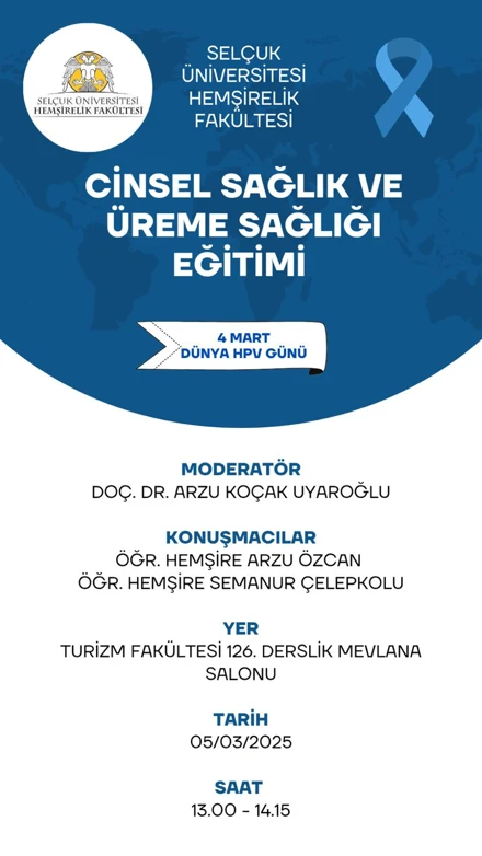 Cinsel Sağlık ve Üreme Sağlığı Eğitimi